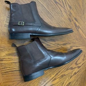 Hugo Boss Ankle leather boots